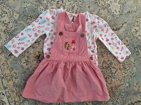 Sukňa na traky + tričko, pepco,74