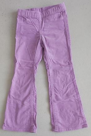 Menžestráky fialové flare h&m 110, h&m,110