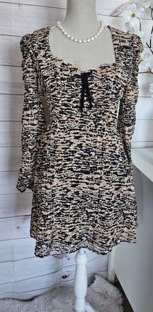 Krásne lahulinké šaty zara, zara,s