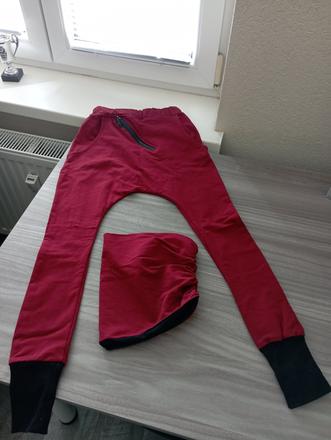 Moderné tepláky, nákrčník, 128