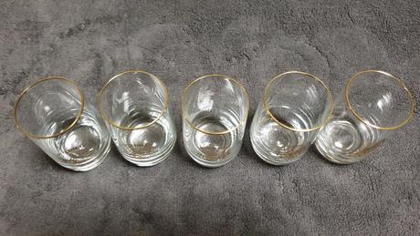 Poháre štamprlíky,