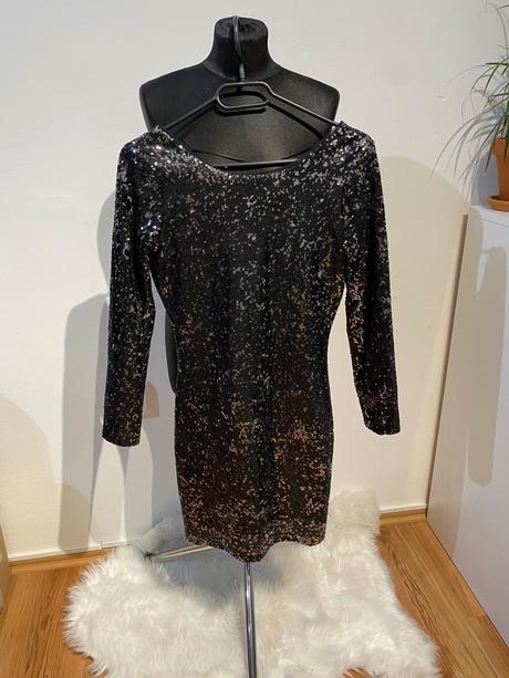 Bershka filtrované šaty čierne, bershka,xs