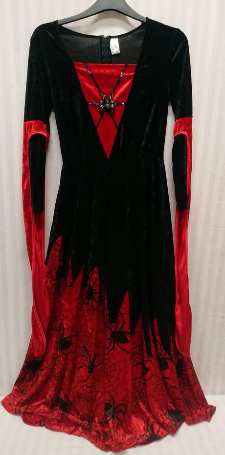 2-dielny kostým červená pavúčia žena, fries, s-m, 