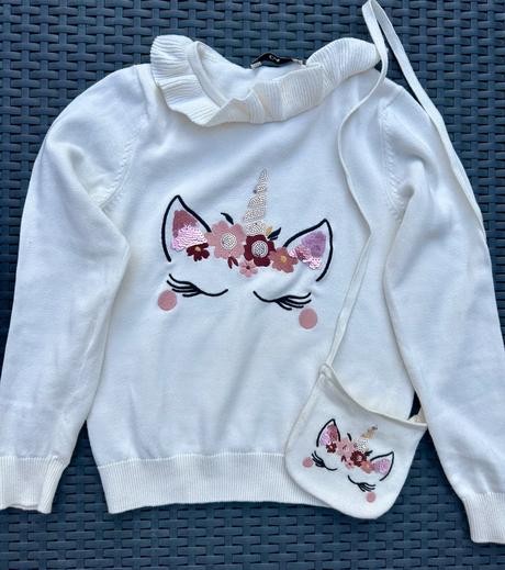 Pulovrik s kabelkou, c&a,128