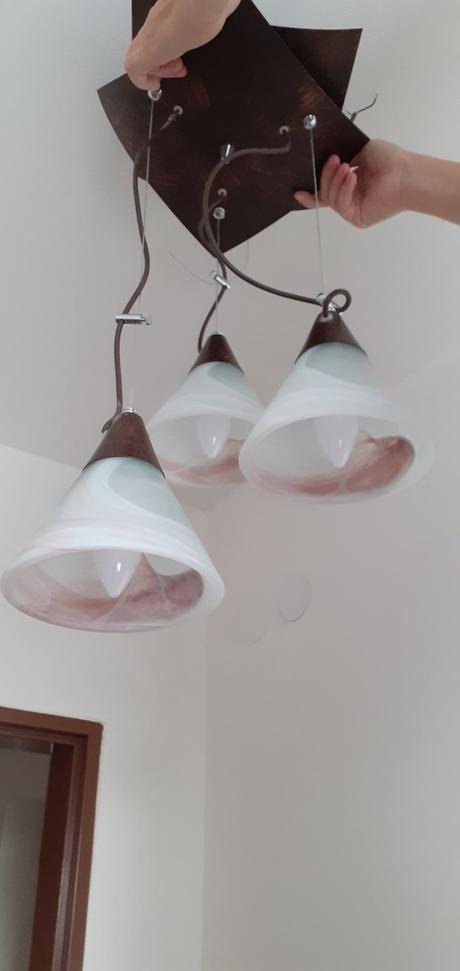 Luster lampa svietidlo, 