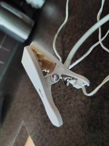 Clip lampa, bodové osvetlenie,