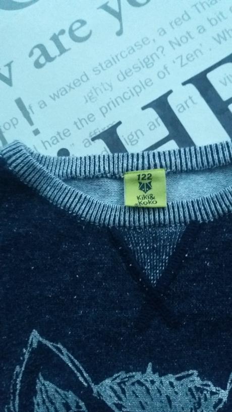 Zánovná mikina, kiki&koko,122