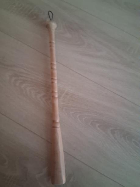 Drevený obuvak z dubového dreva, 