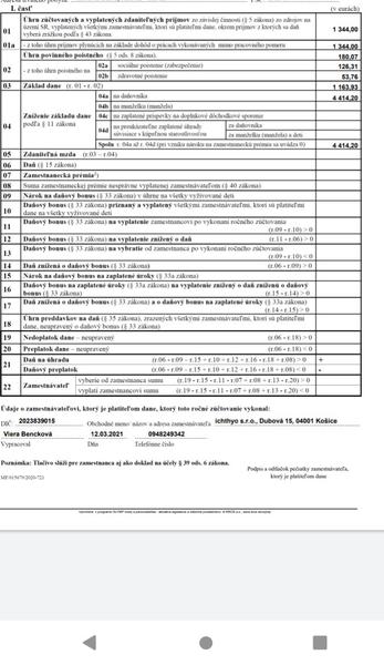 Daňové priznanie a vrátenie daní