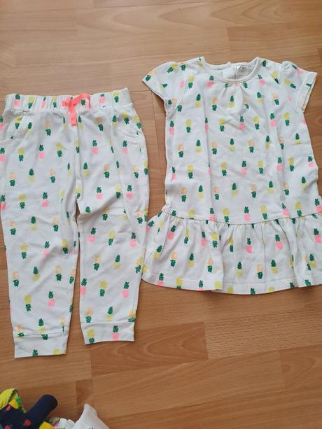 Letny ananasovy komplet, f&f,86