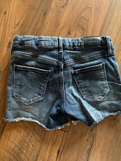 Dievčenské rifľové kraťasy, h&m,134