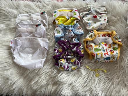 Látkové plienky a vrchné nohavičky, petit lulu,2 kg - 6 kg