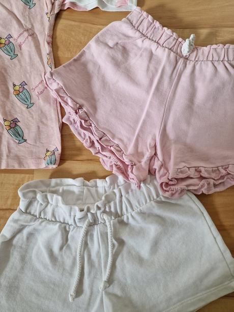 Zara set tričká a kraťasy 4ks, veľ. 104, zara,104