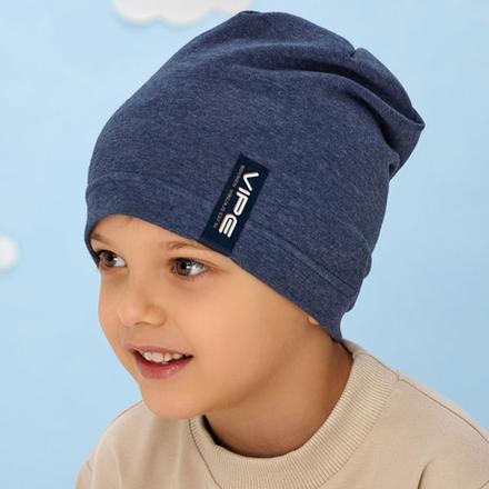 Detská tenká čiapka na jar a jeseň 52-54 cm 52074, ajs,52 / 54