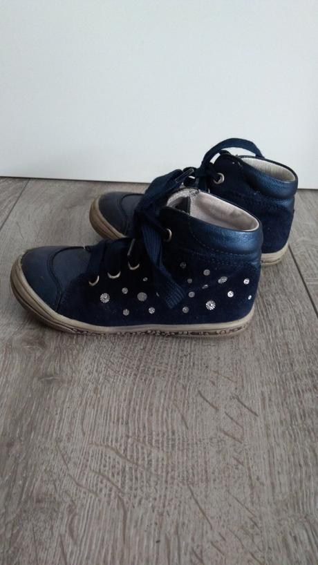 Kožené topánky richter, richter,23