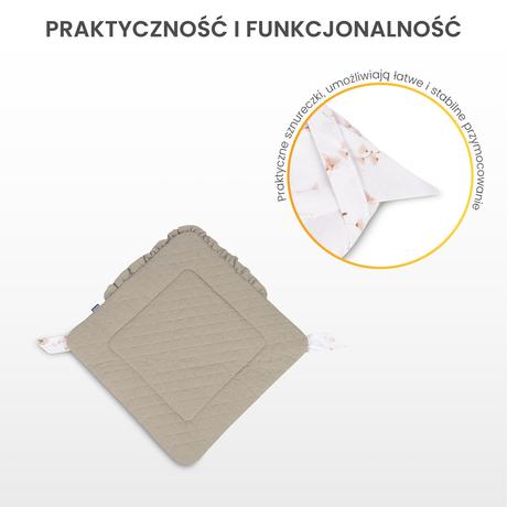 Sensillo mušelinová zavinovačka medvedík šedý 75x7, 