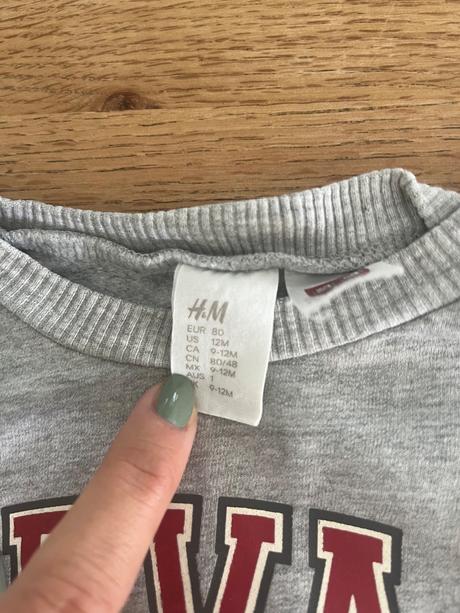 Teplakova suprava, h&m,80