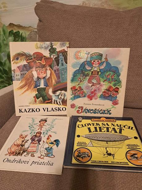 Detské retro knihy, 
