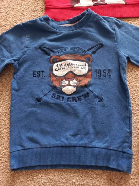 4 mikiny, 92, h&m,92