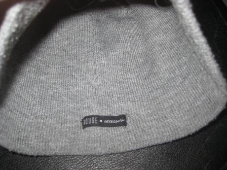 Šedá čiapka, h&m,m