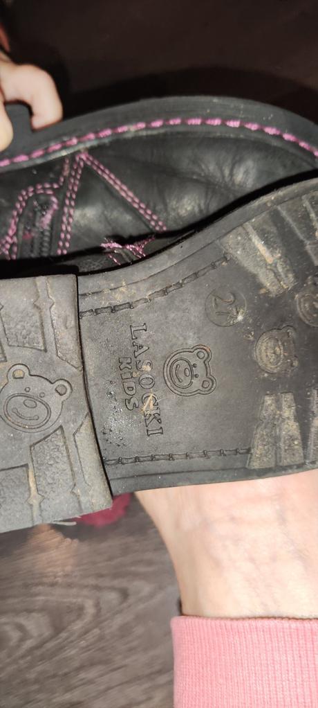 Zimné topánky kožené, lasocki,27