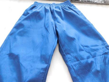 Podšité šuštiakové nohavice č.128-134, 128