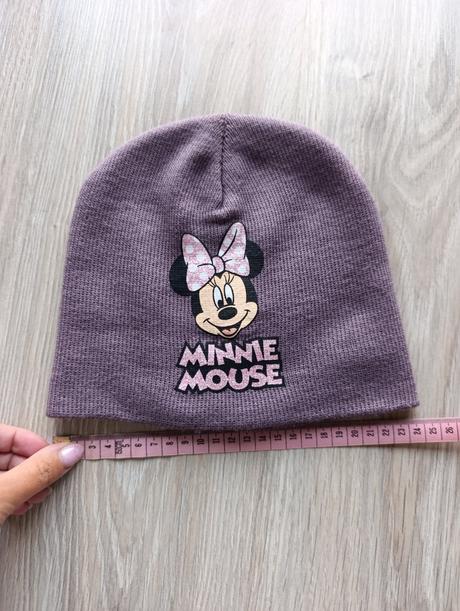 Dievčenská fialová čiapka minnie, disney