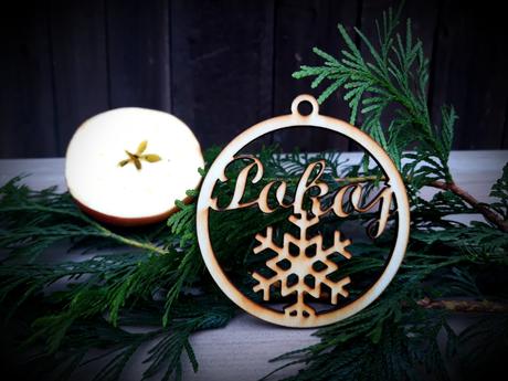 Vianočne ozdoby - drevené, 