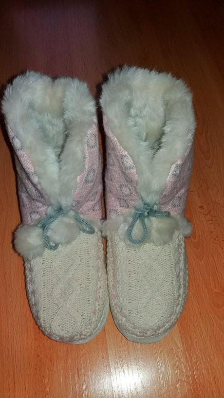 Teplúčke dámske papučky, f&f,40