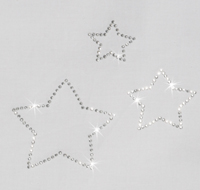 Sada do postieľky shiny nights štras srdce/hviezda, šírka (cm): 100,dĺžka (cm): 140