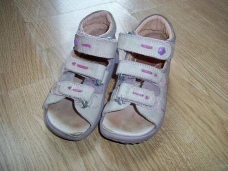 Kožené sandálky, elefanten,25