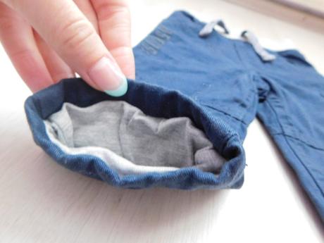 Podšité nohavice 6-9 mes., f&f,74