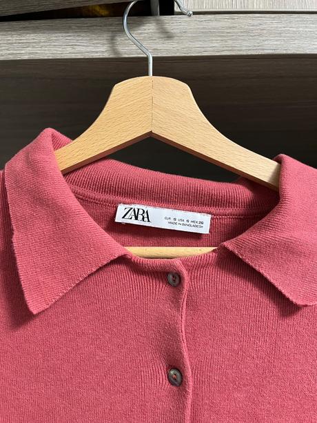 Svetrové šaty, zara,s