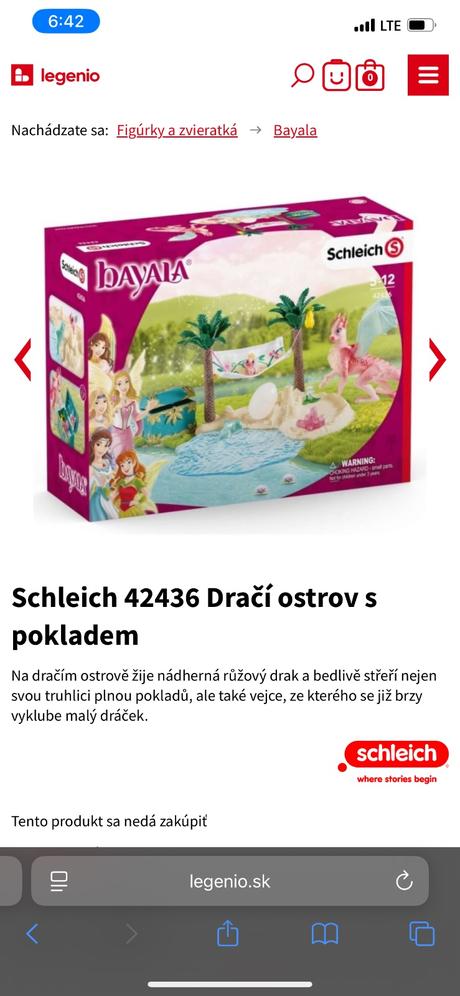 Schleich draci ostrov s pokladom, 