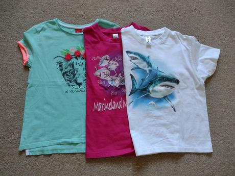 Tricko kr.rukav, 3ks, vel. 128, s.oliver,128