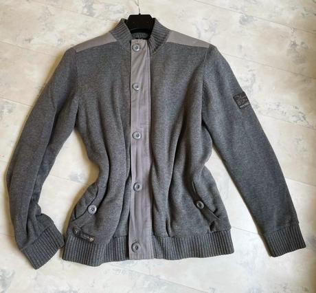 Svetrová bunda s kožušinkou, f&f,xl