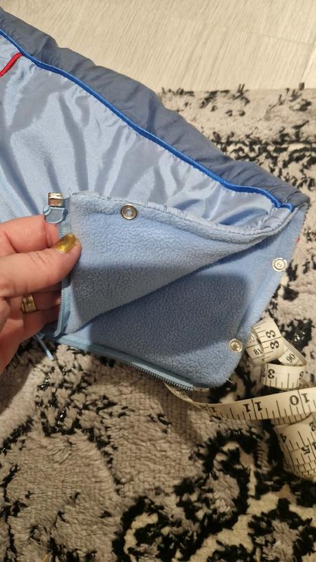 Zateplená zimná kombinéza, overal, 86