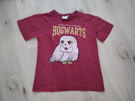 Bordové tričko harry potter sadne od 152 do s, 