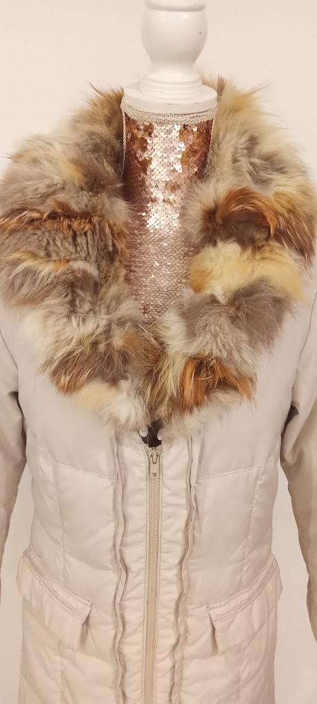 Krasna bunda s pravou kožušinou, m