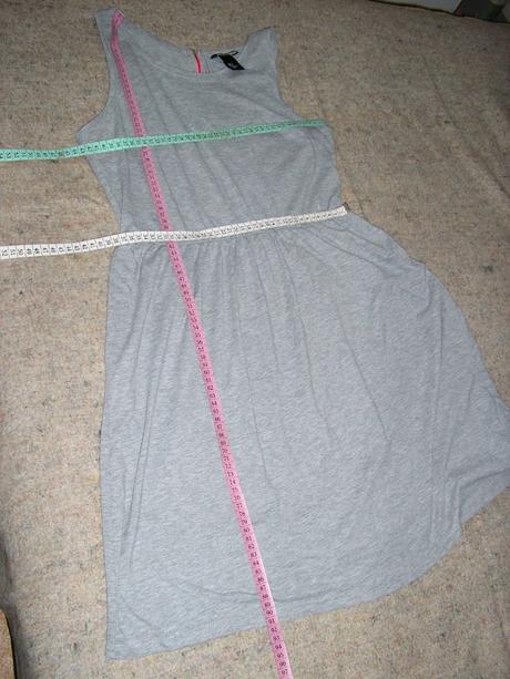 1542. h&m sivé šaty, h&m,m