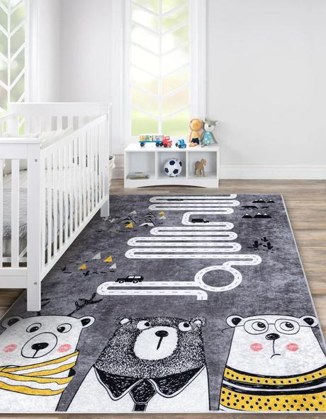 Prateľný  koberec junior 120x170, 