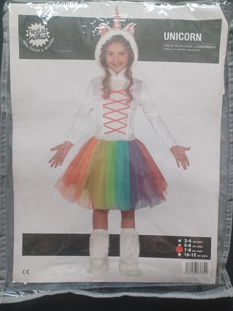 Karnevalový kostým jenorožec, 