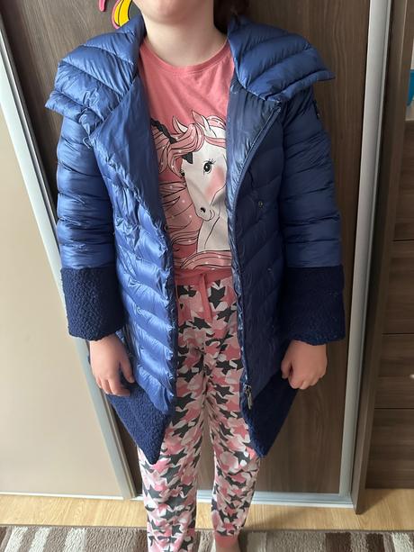 Páperová bunda s / 152-164, s