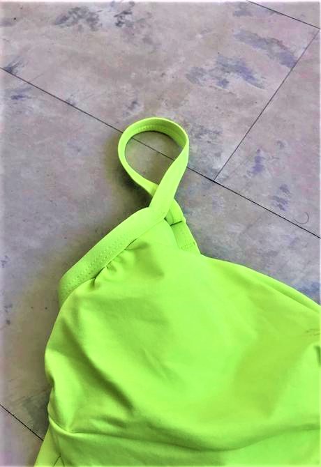 Predĺžený neónkový vrch k plavkám /tankini, m