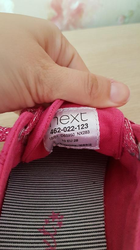 Dievčenské tenisky veľkosť 28, next,28