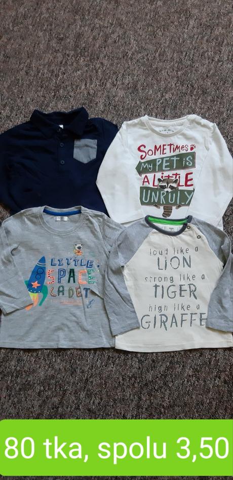 Tričko, pepco,80