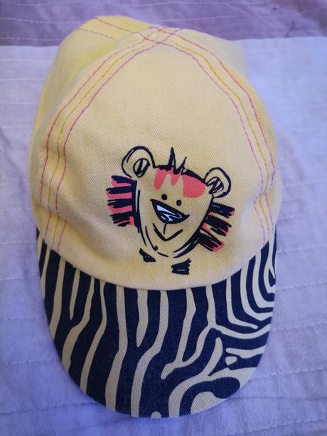 Detská šiltovka žltá, 52