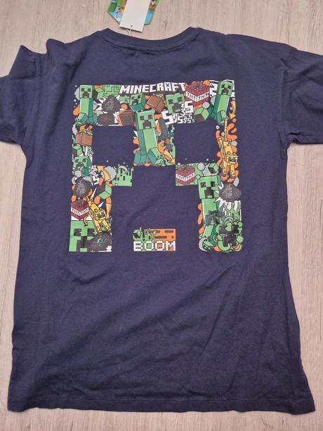 Tricko minecraft 158/164, reserved,158 / 164