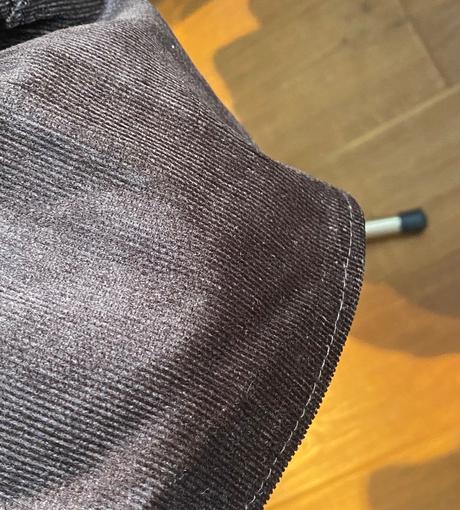 Kardesler - dámska menčestrová hnedá sukňa, l