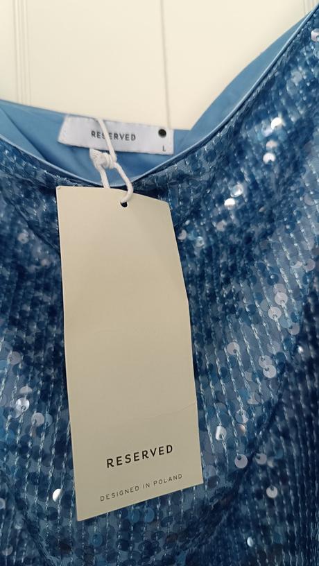 Trblietavé šaty, reserved,l
